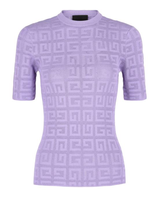  지방시 반팔 티셔츠 BW90FJ 4ZAQ 541 50093 L Purple