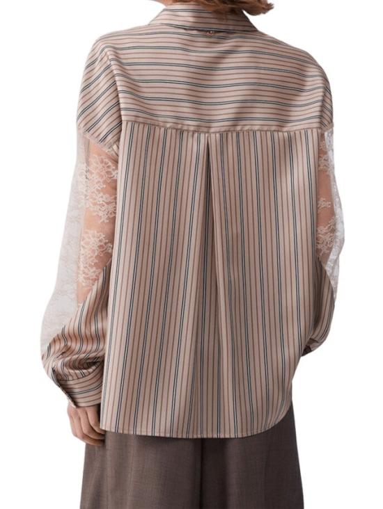 26SS 리우조 블라우스 CA6119 TS555 Neutrals - LIU JO