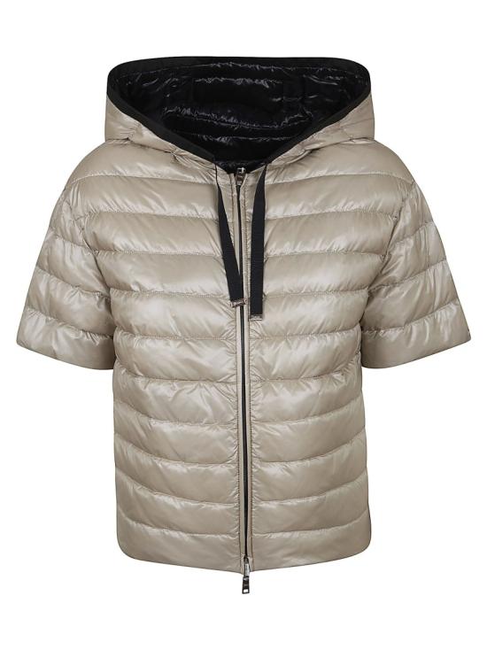 26SS 에르노 숏패딩 PI002222D 12017Z Black - HERNO