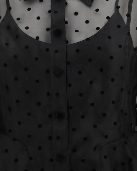 26SS 가니 블라우스 1111705 Black - GANNI