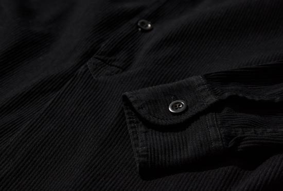 26SS CONKERS 긴팔 셔츠 나이트  - 오버다이드 블랙 SS-026-007B - OTHER BRANDS