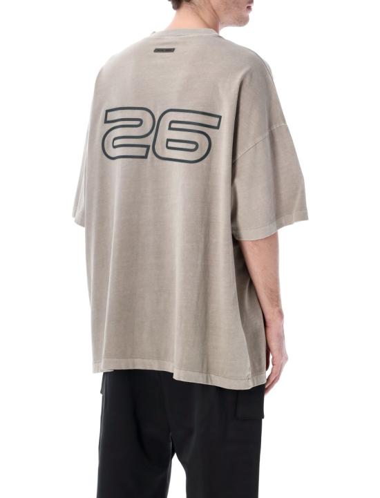 26SS 피어오브갓 반팔 티셔츠 125HO254471F Grey - FEAR OF GOD