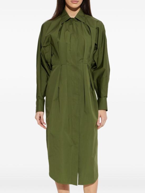 26SS 지방시 미디 원피스 BW22RD1634 305 Green - GIVENCHY