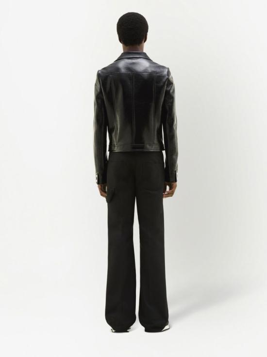 26SS 쿠레쥬 가죽 자켓 PERCBL017VY0014 9999 Black - COURREGES