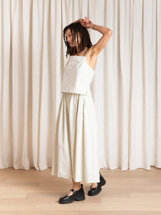  알리 골든 민소매 티셔츠 슬립 탑 탱크 - ALI GOLDEN