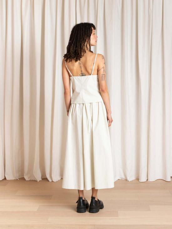  알리 골든 민소매 티셔츠 슬립 탑 탱크 - ALI GOLDEN