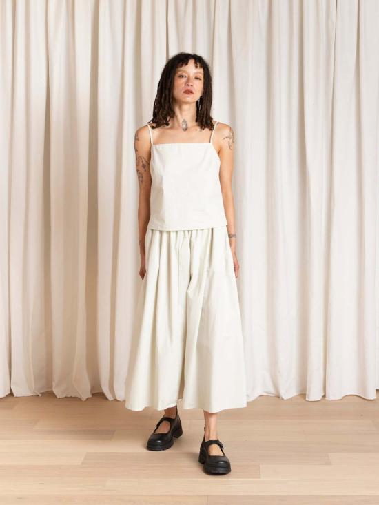  알리 골든 민소매 티셔츠 슬립 탑 탱크 - ALI GOLDEN