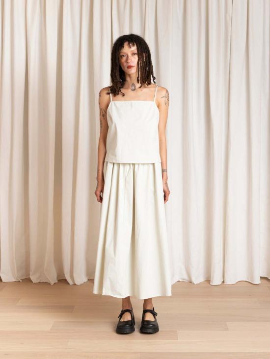  알리 골든 민소매 티셔츠 슬립 탑 탱크 - ALI GOLDEN