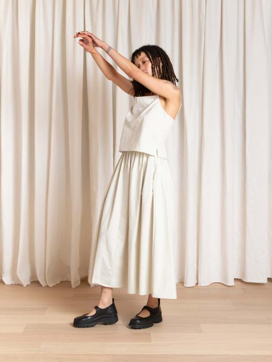  알리 골든 민소매 티셔츠 슬립 탑 탱크 - ALI GOLDEN