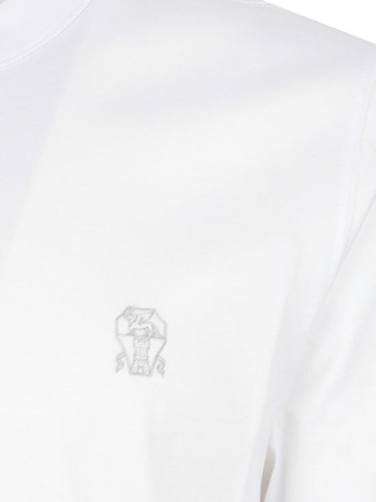 26SS 브루넬로 쿠치넬리 반팔 티셔츠 M0B131328G CL087 White - BRUNELLO CUCINELLI