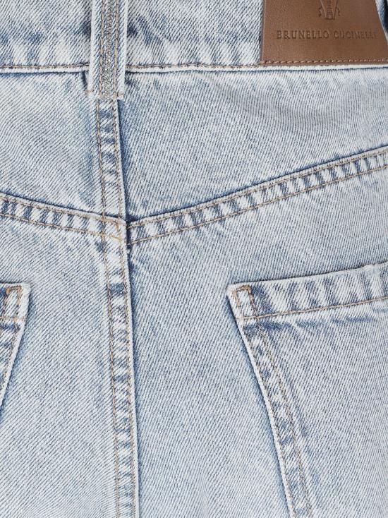 26SS 브루넬로 쿠치넬리 데님 팬츠 MA095P4005 C9387 Grey - BRUNELLO CUCINELLI