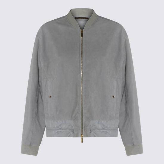 26SS 무레르 봄버 자켓 MODPI100253U0026 Grey - MOORER
