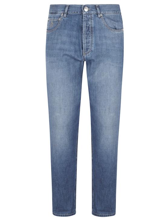 26SS 브루넬로 쿠치넬리 데님 팬츠 ME645O1090 C1471 Blue