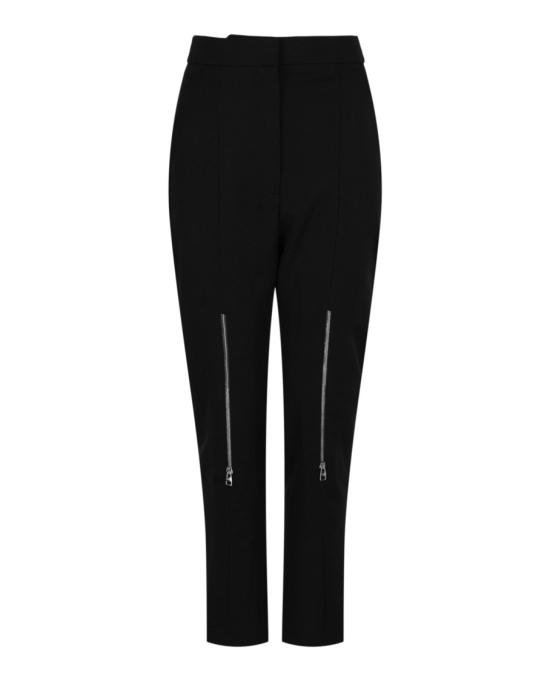  알렉산더 맥퀸 스트레이트 팬츠 756388 QJAAC 1000 00002 38 Black