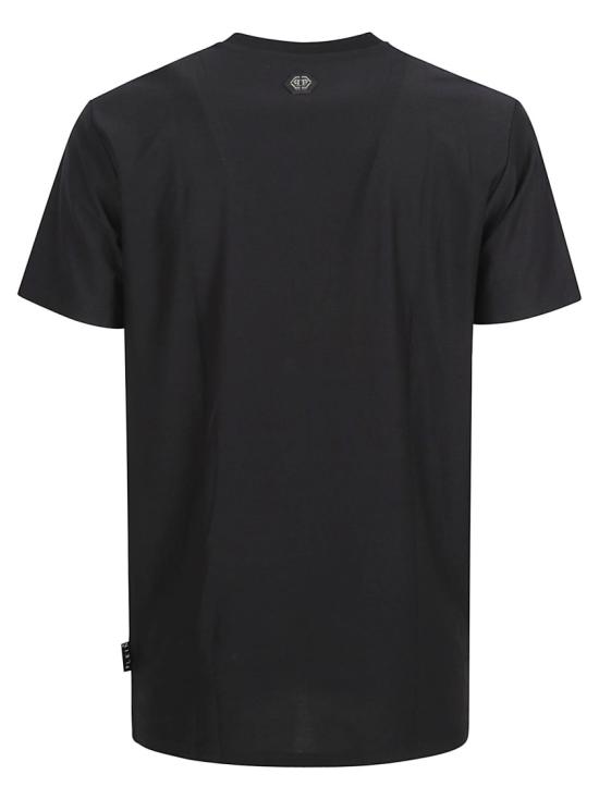 26SS 필립 플레인 반팔 티셔츠 MTK8885PJY002N02 Black - PHILIPP PLEIN