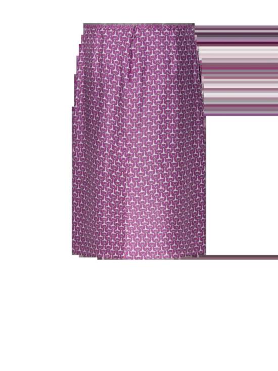 26SS 구찌 미디 스커트 853416ZAUOO Purple - GUCCI