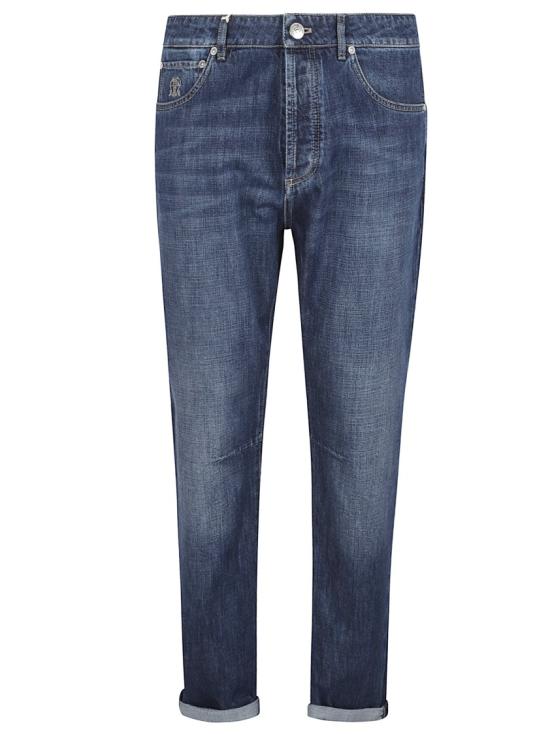 26SS 브루넬로 쿠치넬리 데님 팬츠 M0Z37X1290 C1468 Grey