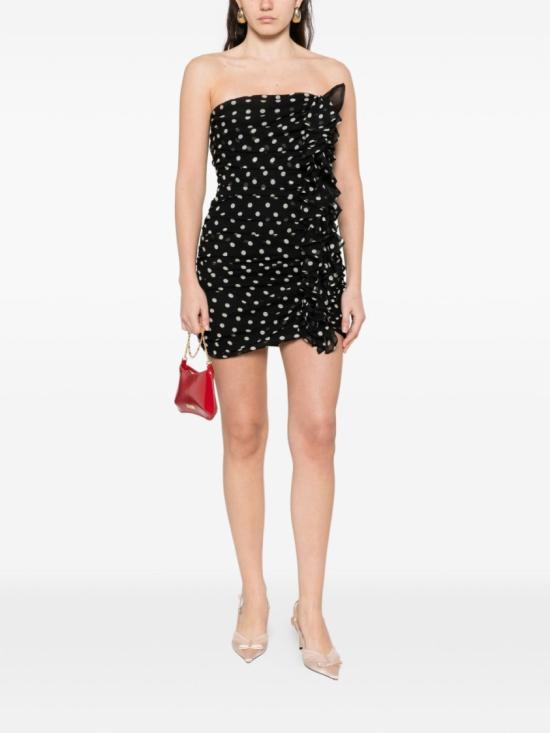 26SS 니나리찌 숏 원피스 26PCRO047SE140 Black - NINA RICCI