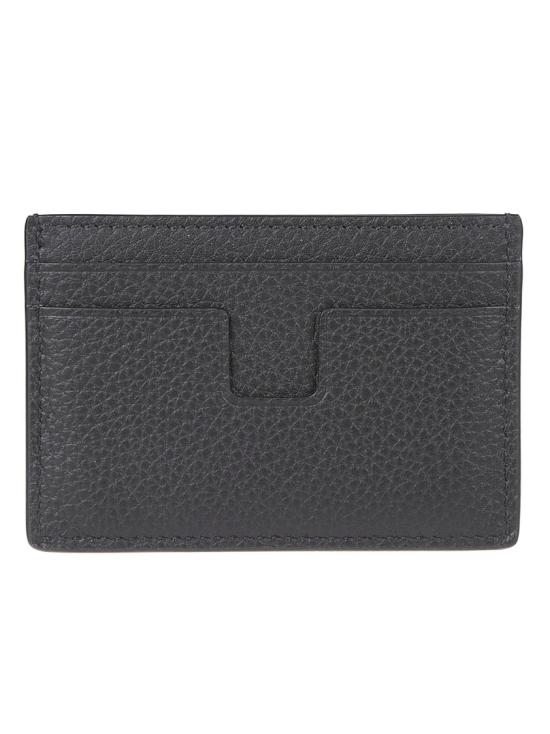 26SS 톰포드 그레인 레더 클래식 카드 홀더 Y0232LCL158GNAA Grey - TOMFORD