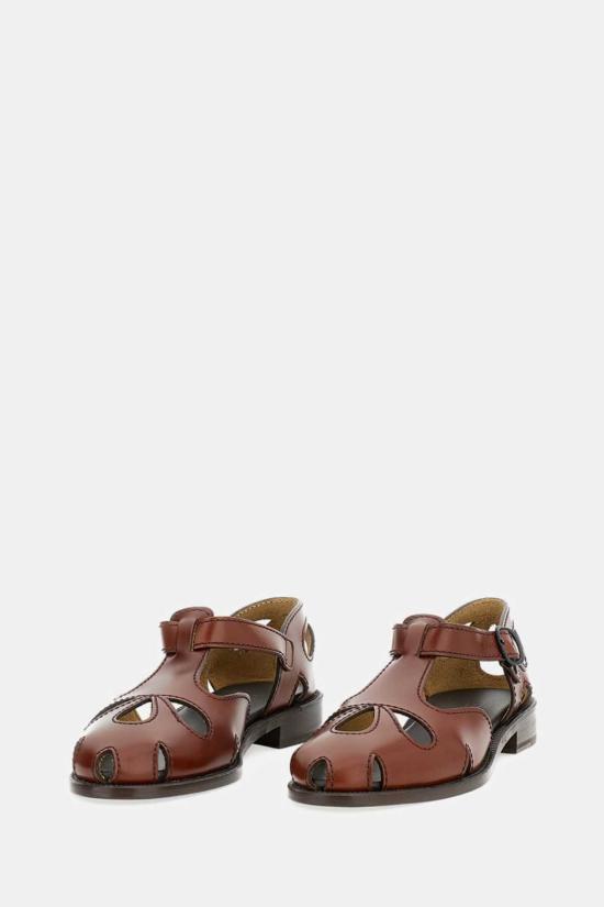  헤레우 샌들 헤르 플로레타 슬림  브라운 - HEREU