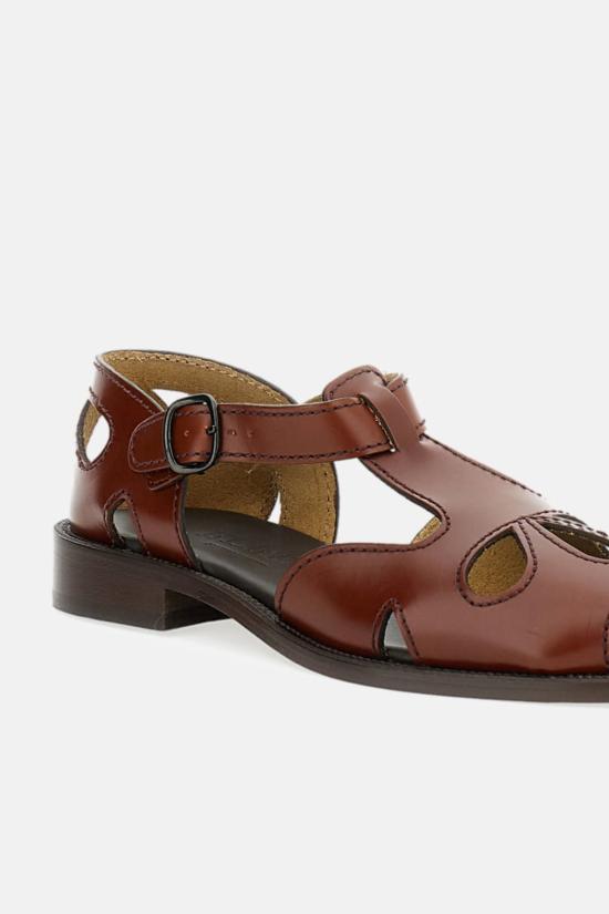  헤레우 샌들 헤르 플로레타 슬림  브라운 - HEREU