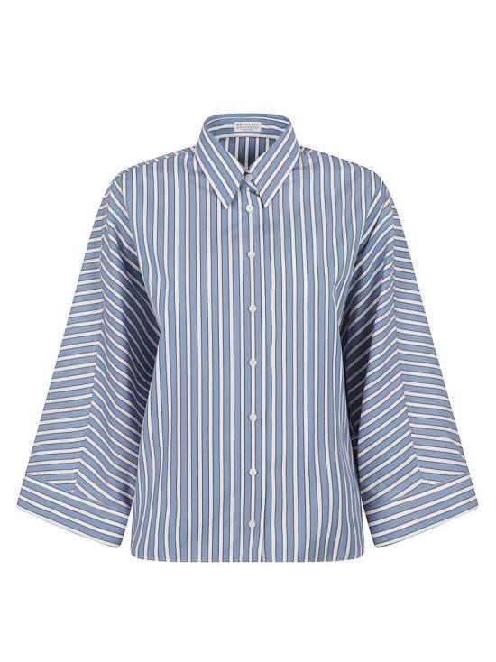 26SS 브루넬로 쿠치넬리 셔츠 MH749MX716 C001 White