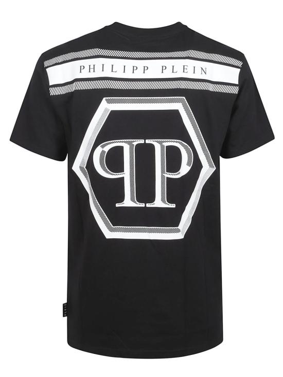 26SS 필립 플레인 반팔 티셔츠 MTK8886PJY002N02 Black - PHILIPP PLEIN