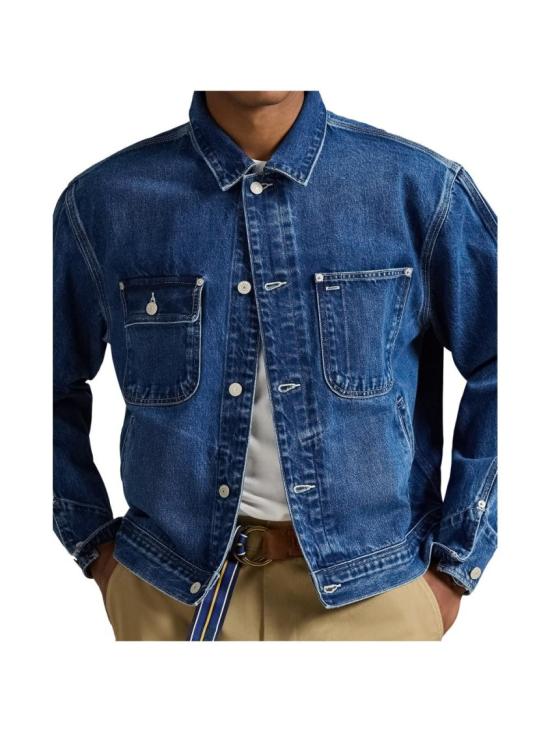 26SS 폴로 랄프로렌 데님 자켓 710P08176 Green - POLO RALPH LAUREN