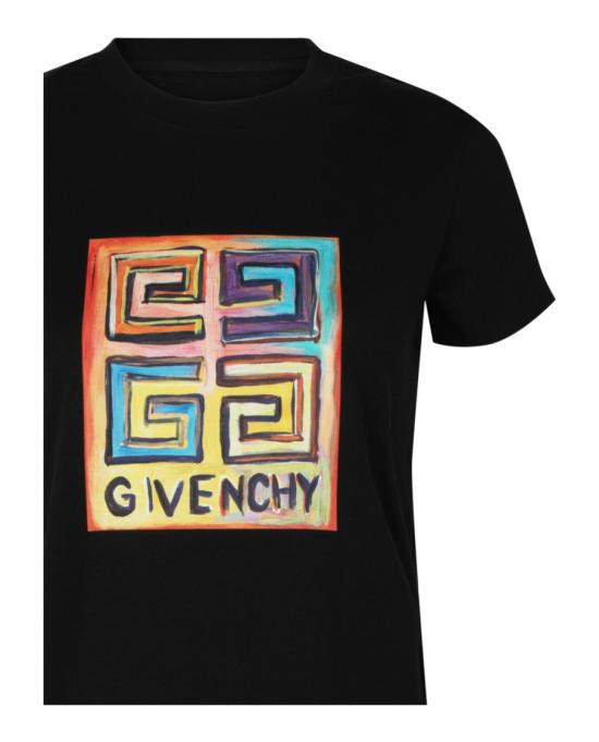  지방시 반팔 티셔츠 BW707Y 3Z96 001 00002 L Black - GIVENCHY