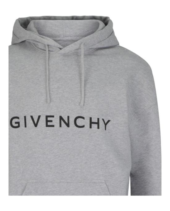  지방시 후드 티셔츠 BMJ0HC 3YAC 055 00027 L Grey - GIVENCHY