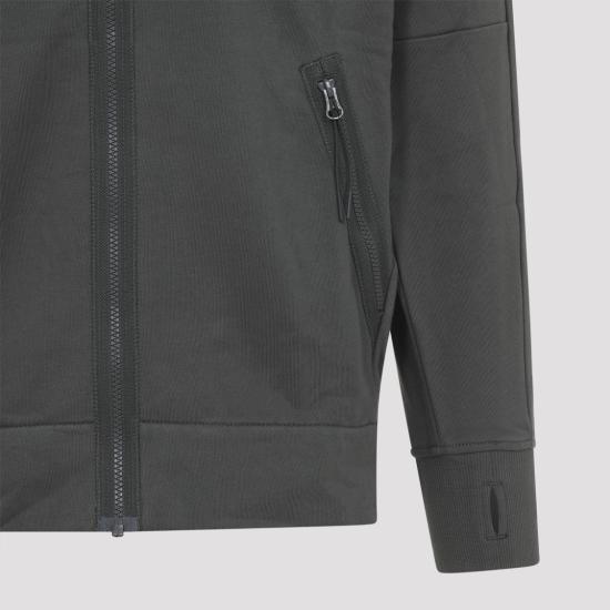 26SS 씨피 컴퍼니 후드 티셔츠 20CMSS715A 005086W Grey - C.P. COMPANY