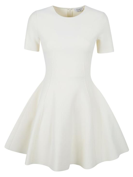 26SS 알렉산더 맥퀸 미디 원피스 863054Q1BGL9004 White