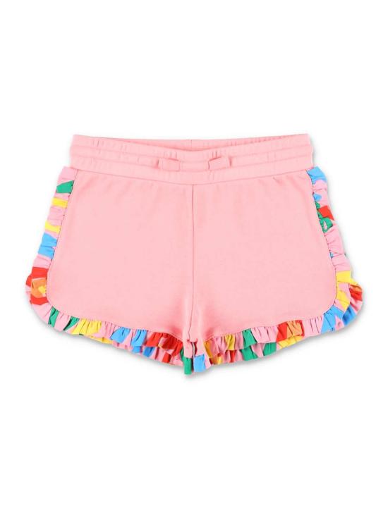 [키즈] 스텔라 맥카트니 쇼츠/버뮤다 스텔라 매카트니 키즈 프릴 트림 스웨트숏 핑크