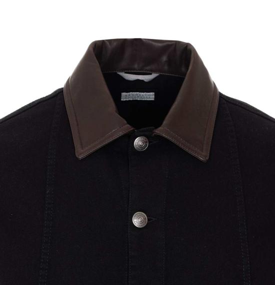  브루넬로 쿠치넬리 데님 자켓 데님 재킷 블랙 - BRUNELLO CUCINELLI