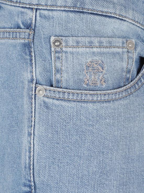 26SS 브루넬로 쿠치넬리 라이트웨이트 데님 팬츠 M283PD3210 C1470 Blue - BRUNELLO CUCINELLI