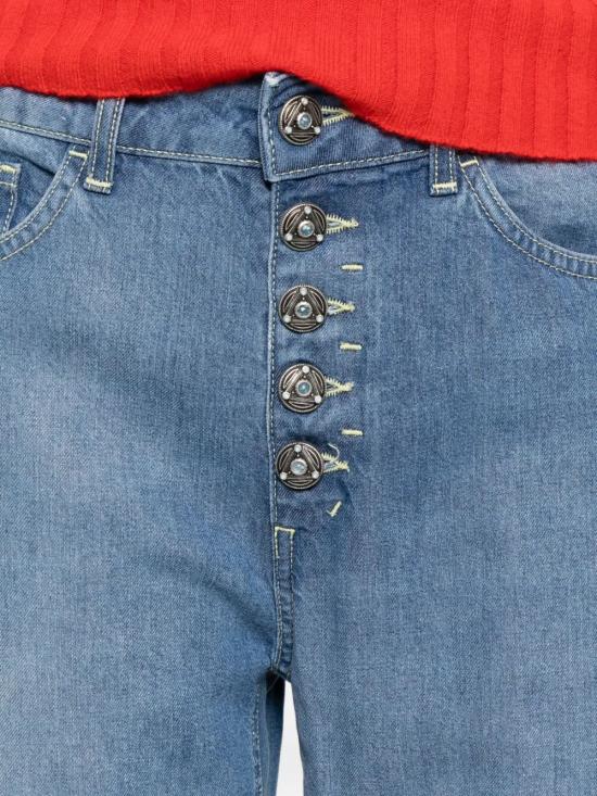 26SS 돈답 스트레이트 팬츠 DP268B DF0266D LV9 800 BLU - DONDUP