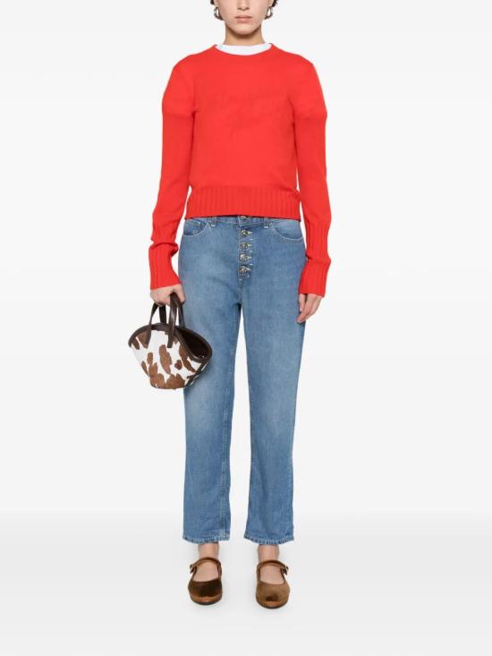 26SS 돈답 스트레이트 팬츠 DP268B DF0266D LV9 800 BLU - DONDUP