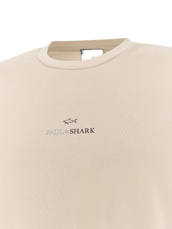 26SS 폴앤샤크 반팔 티셔츠 26411040 348 BEIGE - PAUL & SHARK