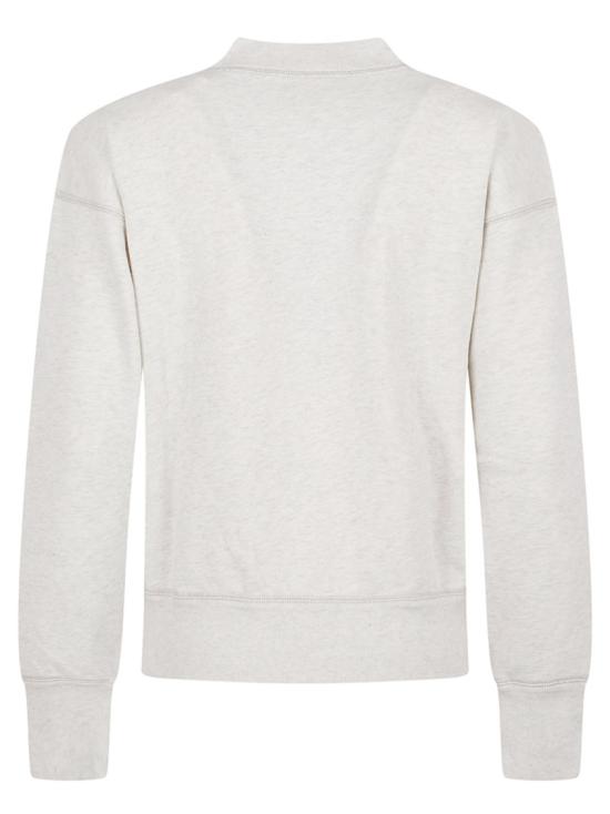 26SS 이자벨마랑에뚜왈 모비 로고 스웨트셔츠 SW0003FAA1M07E23EC White - ISABEL MARANT ETOILE