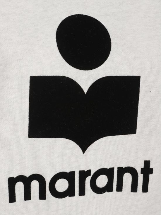 26SS 이자벨마랑에뚜왈 모비 로고 스웨트셔츠 SW0003FAA1M07E23EC White - ISABEL MARANT ETOILE