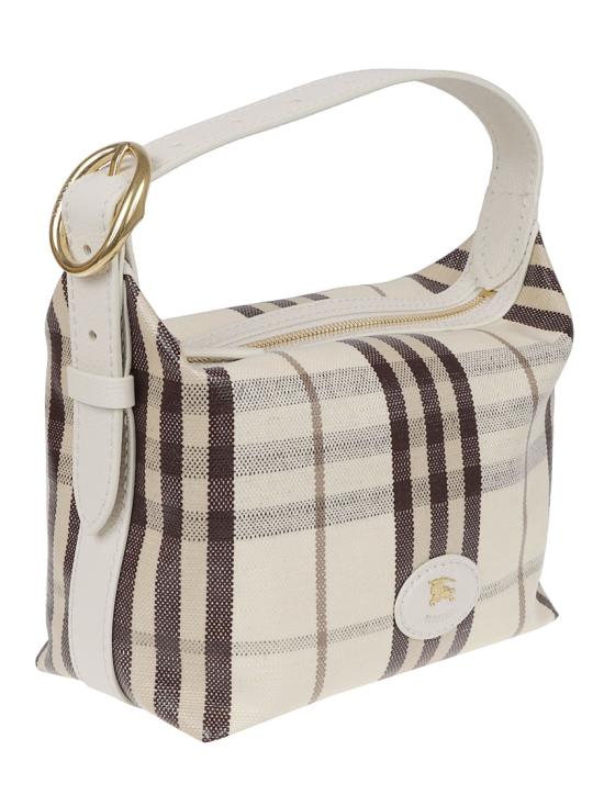 26SS 버버리 하이랜드 토트백 8119953 A1435 White - BURBERRY