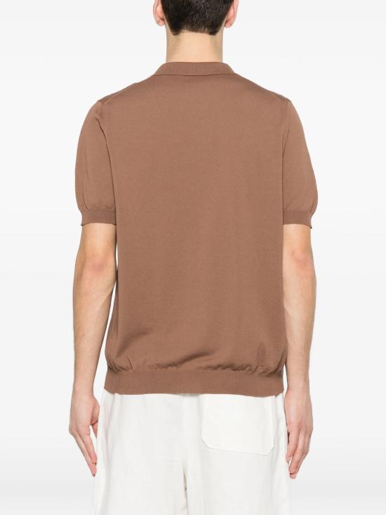 26SS 딸리아토레 폴로 티셔츠 KEITHGSE2601 168 Brown - TAGLIATORE