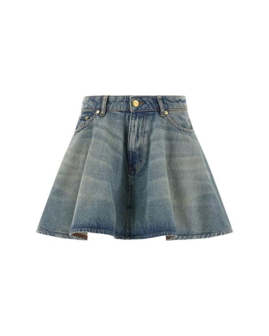 26SS 가니 데님 스커트 8811193 Grey