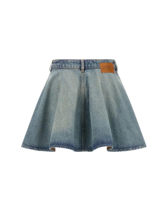 26SS 가니 데님 스커트 8811193 Grey - GANNI