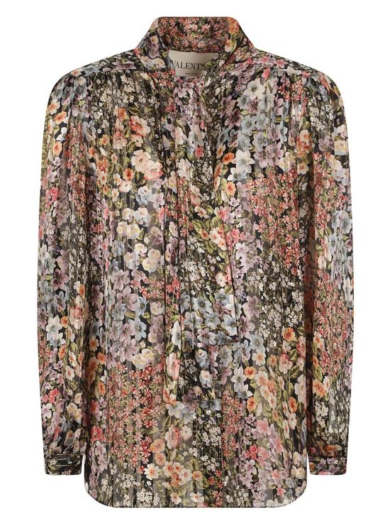 26SS 발렌티노 가라바니 블라우스 8B3AB7Z9A08 M12 Brown