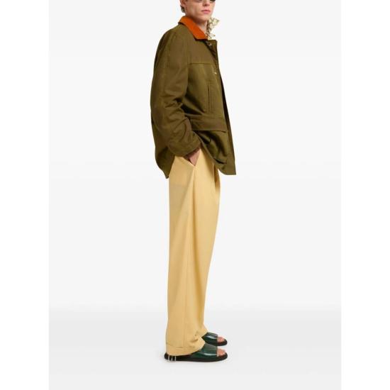  마르니 반팔 셔츠 셔츠 그린/뉴트럴 - MARNI