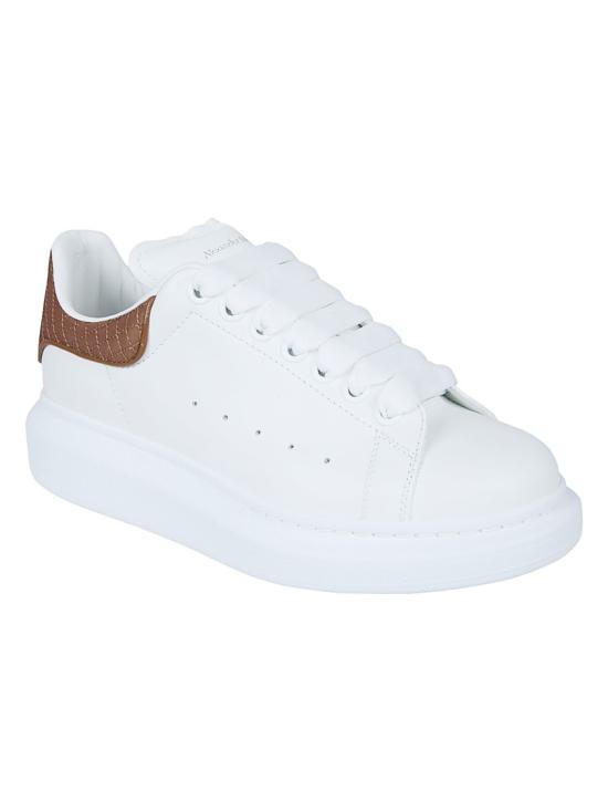 26SS 알렉산더 맥퀸 오버사이즈드 스니커즈 553770WWAAO9900 White - ALEXANDER MCQUEEN