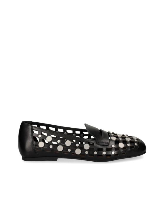 26SS 아쉬 플랫 슈즈 791565 Black