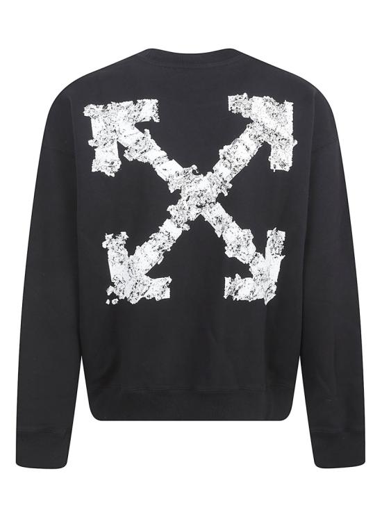 26SS 오프화이트 긴팔 티셔츠 44MBA054S26F002001 Black - OFF WHITE
