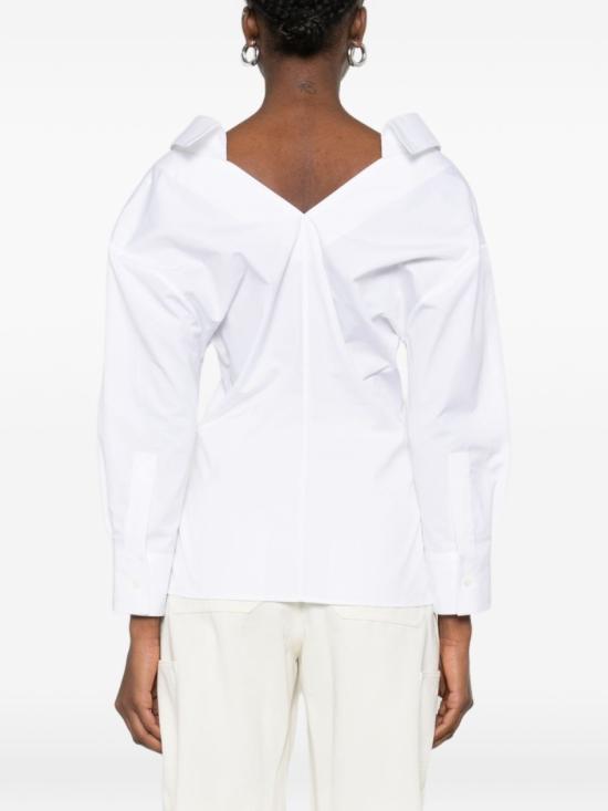 26SS 지방시 블라우스 BW61JH1634 100 White - GIVENCHY
